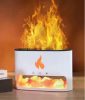 Aroma Diffusor - Himalaya Salzgrotte - USB - Flammeffekt