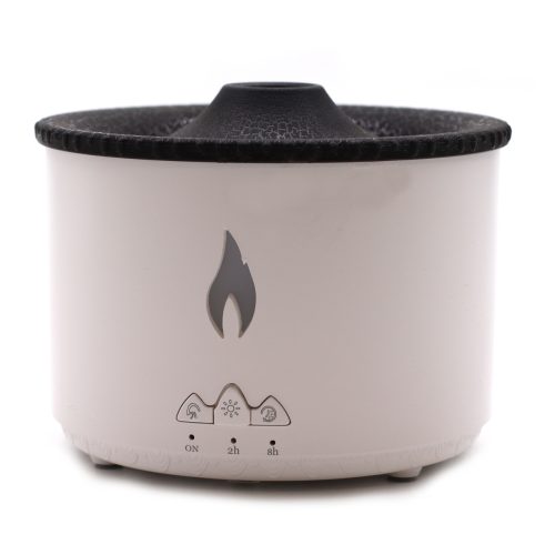 Mittelgroßer Aroma-Diffusor - Vulkan-Effekt - Zwei Farben