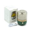Zöld és Bronz Aroma Diffúzor - USB - Színváltós