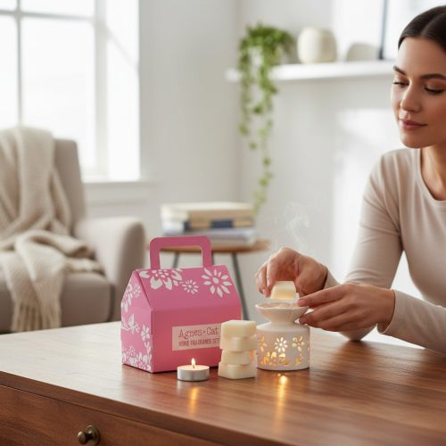 Agnes & Cat Prémium Illatos Ajándékcsomag - Tea és Rózsák