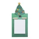 Julliste karácsonyi mágneses jegyzettömb, karácsonyfa