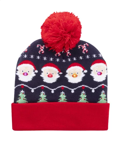 Norrsken karácsonyi LED-es téli sapka, Mikulás