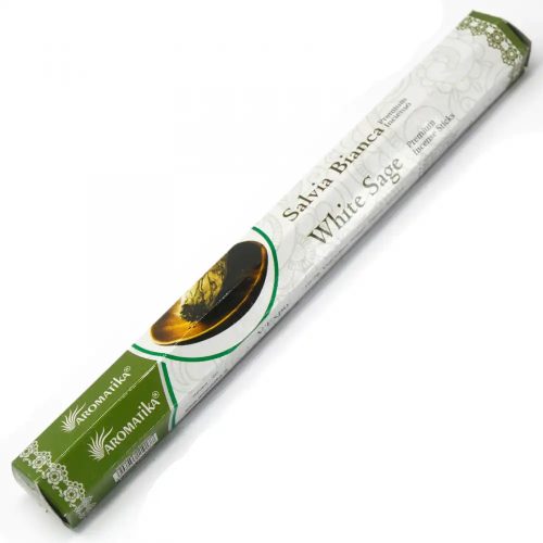 Aromatika Premium Räucherstäbchen - Weißer Salbei