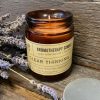 Aromatherapie-Sojakerze 200 g – Klare Gedanken