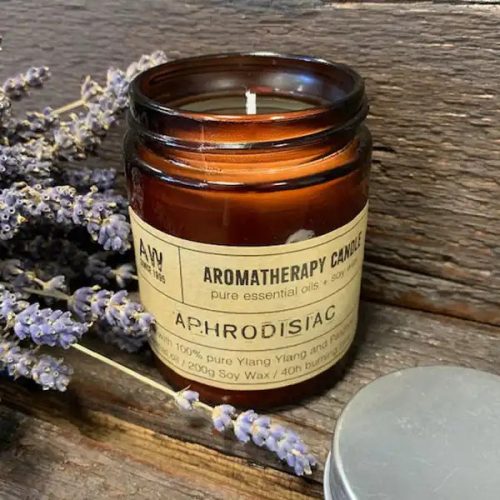 Aromatherapie-Sojakerze 200 g – Aphrodisiakum