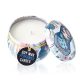 Dekorative Sojakerze in Metallhalter – Matroschka-Puppe – Dolly Blue