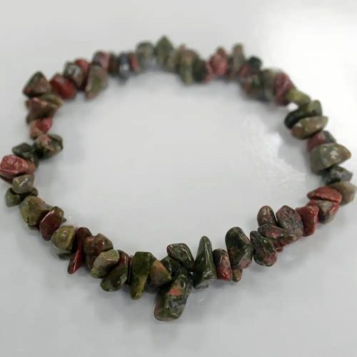 Edelsteinarmband – Grüner Jaspis