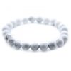 Energetische Armbänder- Weißer Jaspis