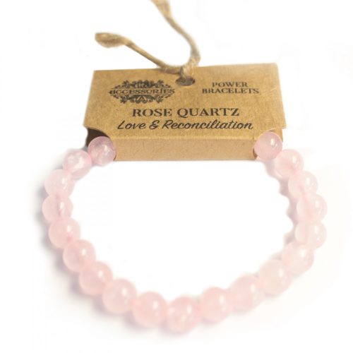 Energetische Armbänder- Rosenquarz