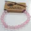 Energetische Armbänder- Rosenquarz
