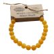 Energetische Armbänder- Honigkristall