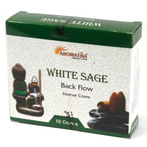 Aromatika Duftende Kegel "Flüssiger Rauch" - Weißer Salbei