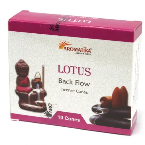 Aromatika Duftende Kegel "Flüssiger Rauch" - Lotus