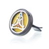Auto Aroma Diffusor - Pewter Yoga Chakra - 30mm