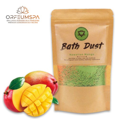 Hawaiianischer Mango Sekt Badepulver 190g