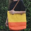 Bazaar Einkaufstasche – Gelb und Orange