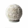 Boho Kagyló Lámpa - Gömbölyű - 20cm