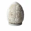 Boho Kagyló Lámpa - Ovális - 15cm