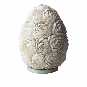 Boho Kagyló Lámpa - Ovális - 20cm