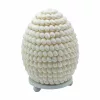 Boho Kagyló Lámpa - Csiga, ovális - 15cm