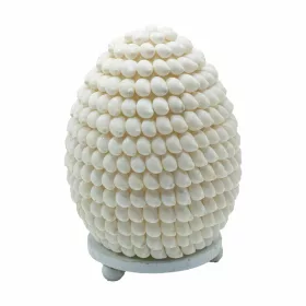 Boho Kagyló Lámpa - Csiga, ovális - 15cm