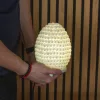 Boho Kagyló Lámpa - Csiga, ovális - 15cm