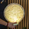 Boho Kagyló Lámpa - Vegyes - 30cm
