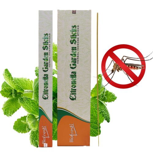 Biofresh Kerti Füstölőpálcikák - (10 x 50cm) - Citromfű