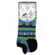 Hop Hare Bambus-Socken (S/M) – Geheimnisvolle Augen und Hamsa