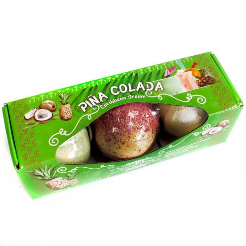 Piña Colada 3-teiliges Badebomben-Set