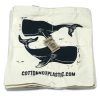 Große Baumwolltaschen – 6 oz – 38 x 42 cm – Wale