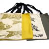 Große doppelseitige Baumwolltaschen – 38 x 42 cm (2 Muster)