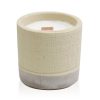 Sojakerzen aus Beton - Beige - Kaffee