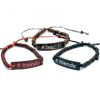 Kokosnuss-Armbänder mit Slogan – #Friends