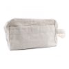 Naturfarbene Baumwoll-Toilettentasche 10 oz – klassisch
