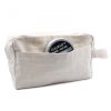 Naturfarbene Baumwoll-Toilettentasche 10 oz – klassisch