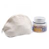 Naturfarbene Baumwoll-Toilettentasche 10 oz – abgerundet
