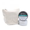 Naturfarbene Baumwoll-Toilettentasche 10 oz – klein