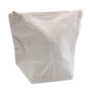 Naturfarbene Baumwoll-Toilettentasche 10 oz – mittelgroß