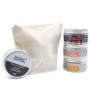 Naturfarbene Baumwoll-Toilettentasche 10 oz – mittelgroß