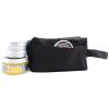 Schwarze Baumwoll-Toilettentasche 10 oz – klassisch