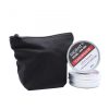 Schwarze Baumwoll-Toilettentasche 10 oz – klein
