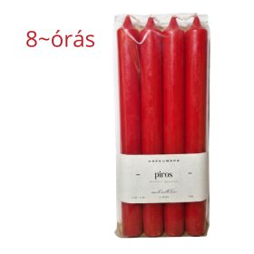 Piros Asztali Gyertya 4db-os