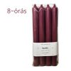 Bordó Asztali Gyertya 4db-os