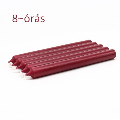 Bordó Asztali Gyertya