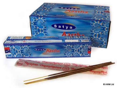 Nagchampa Räucherstäbchen - Aastha - 15g
