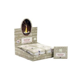 Fehér Zsálya Füstölő Kúpok