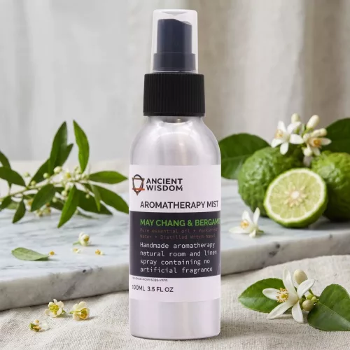 May Chang és Bergamot Aeroszolos Illóolaj Szobaparfüm - 100ml