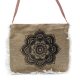 Fransentasche mit gedruckter Mandala