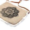 Fransentasche mit gedruckter Mandala